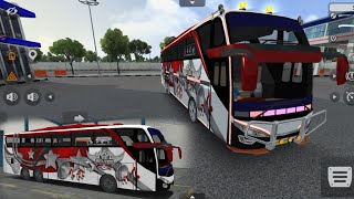 Bus pariwisata update terbaru tujuan Makasar - Bus Simulator Indonesia