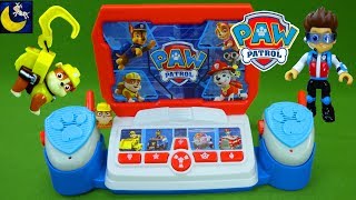 Paw Patrol Command Center Rescue Mission Save Baby Rubble Fireman Marshall Playset Toy Story Videos