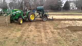 Water Wheel Transplanter Turning