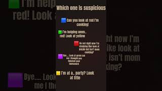 Guess who is suspicious then answer is in comments