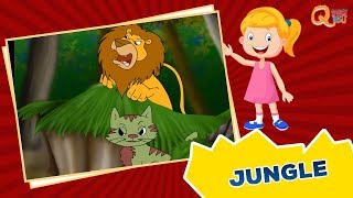 Animated Nursery Rhymes | Jungle | Pat a Cake | Quixot Kids