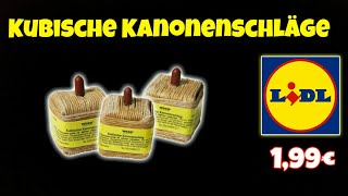 Weco Kubische Kanonenschläge | 1,99€ bei Lidl | Extrem!! | PyroFreak 1