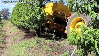 Mulch Spreader for compost and wood chips | Chipsstrooier