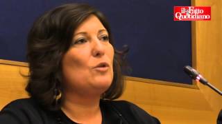 Valeria Ciarambino M5S - Conferenza stampa a Montecitorio