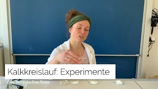 Chemie Kl. 9 + Technischer Kalkkreislauf + Teil 1 + Experimente