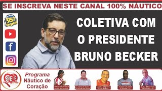 ENTREVISTA COLETIVA COM OS PRESIDENTES BRUNO BECKER E TATIANA ROMA