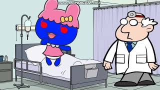 Dark Chamametchi Jumps On The Hospital Bed/Grounded