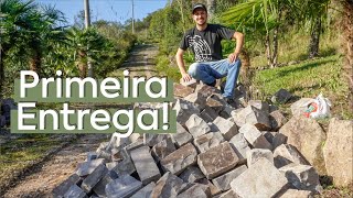 PROJETO ESTRADA | Entrega das PEDRAS + Detalhes da Construção