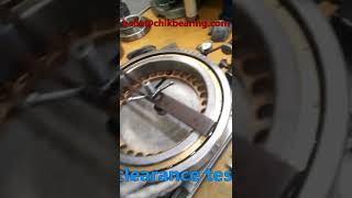 clearance test for 16068 model deep groove ball bearing to ensure quality for customers