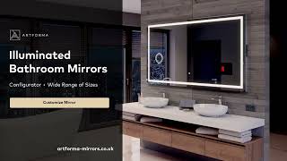 Bathroom LED Lighted Mirror - Artforma