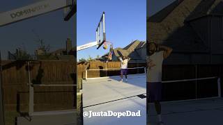 When you BELIEVE, you can ACHIEVE #Dad #Son #DadLife #Basketball #HangingWithTheHardens