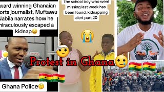 Ghanaians Protest Blame Nigerian of K!dnapping in Ghana🇬🇭 |Bra Koffi Chased Out Of Ghana #ghana