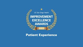 Patient Experience | Improvement Excellence Awards 2023