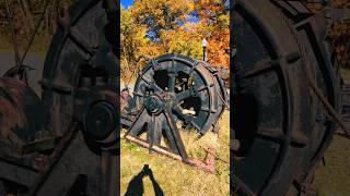 Vulcan Drum Mine Hoist #abandonedmines #cave #undergroundmineexploring #