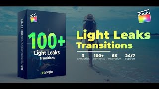 Top Apple Motion Projects: Light Leaks Transitions