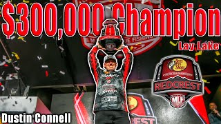 I WON a $300,000 Fishing Tournament, AGAIN! - MLF Redcrest - Lay Lake- Championship Day