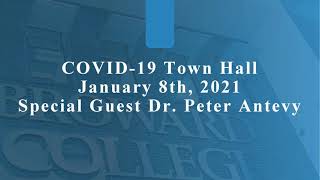 COVID-19 Vaccine Town Hall special guest Dr  Peter Antevy