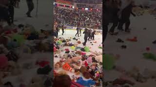 Hershey Bears Teddy Bear Toss 2019 #ahl #hockey