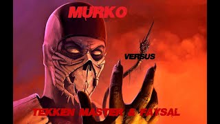 MK11 Ultimate: Murko (Scorpion) vs Tekken Master & Faysal - International 2v2 League w/ commentary