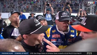 GRAY ECKES POST RACE CONVERSATION - 2024 ZIP BUY NOW PAY LATER 200 - 2024 NASCAR TRUCK SERIES