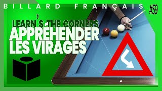 Billard Français - Les virages - petit & grand coins (2m80)