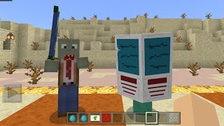 MCPE PvZ #2.0 Sunday Edition Zombie and Rally Zombie