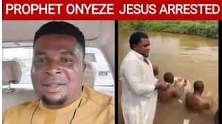 Prophet Onyeze Jesus Arrested After Caught Spraying Money On Naked Men And Women In Anambra River