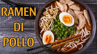 RAMEN DI POLLO : una delizia giapponese da scoprire 🐔🍜🍗🐓