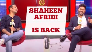 Indian Media reaction on Shaheen Shah Afridi fit for #t20worldcup | Sports Tak on Shaheen Afridi Fit