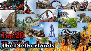 Top 20 Rollercoasters the Netherlands 2023