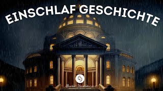 Eine regnerische Nacht im Museum: Geschichte zum Einschlafen (Extralang)