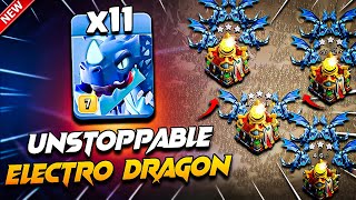 Th16 ELECTRO DRAGON Attack Strategy (Clash of Clans) | Best TH16 Attack Strategy With Electro Dragon