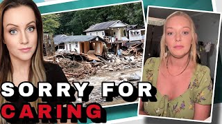 Forced to Apologize For Caring About Hurricane Victims  Outspoken Samantha