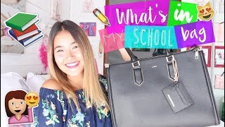 WHAT'S IN MY SCHOOL BAG LYCEE♡ + CONCOURS ♡ BACK TO SCHOOL