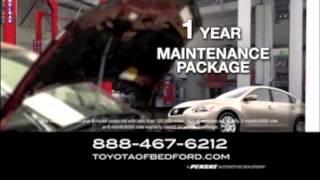 Toyota of Bedford Penske Certified Used Vehicle Spot