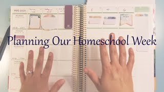 Homeschool Plan with Me | March 2020 | Erin Condren Teacher Planner