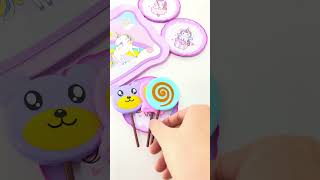 Satisfying with Unboxing & Review Cute Unicorn Sweet Dessert Plate | ASMR Videos