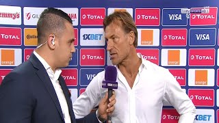 شاهد ما قاله هيرفي رونارد مدرب المنتخب المغربي بعد الإقصاء على يد بنين _ مباراة كانت مخيبة للآمال