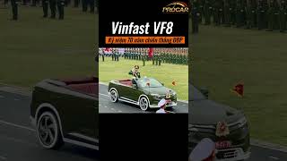 Vinfast Vf8 trong lễ kỷ niệm 70 năm chiến thắng điện biên phủ  #procar #dienbienphu