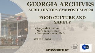 April History Symposium 2024: Food Culture and Safety