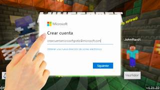 Como Crear una Cuenta de MICROSOFT para Minecraft Bedrock en Celular 📱