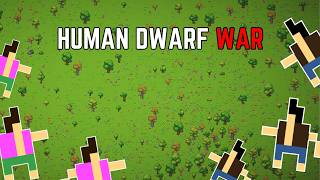 War Between Humans & Dwarves| WorldBox