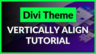 Wordpress Divi Theme: How to Vertically Align Content