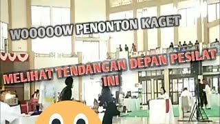 SEMUA PENONTON KAGET MELIHAT TENDANGAN DEPAN PESILAT INI- PENCAK SILAT