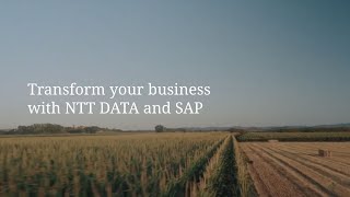 Transform your business with NTT DATA and SAP