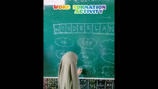 Word formation Activity*find hidden word *#english #vocablury std:3 Z. p Urdu School Belhe*junnar