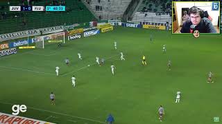 CASIMIRO REAGE A JUVENTUDE 1X0 FLUMINENSE / BRASILEIRÃO 2021