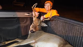 "Gettin' it done with Mrs. HT'S EDC!! 💯🦌❤️ #couples #deerhunting #deer #deerseason #whatyatotin #usa