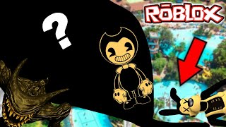 BENDY'S SECRET WATERSLIDE! (BATIM Roblox)