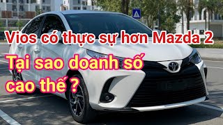 Vios 2021 liệu có gì hơn Mazda 2 mà doanh số lại cao hơn nhiều như thế | Vios E CVT 2021 siêu lướt